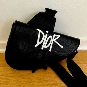 Dior x Shawn men’s saddle bag